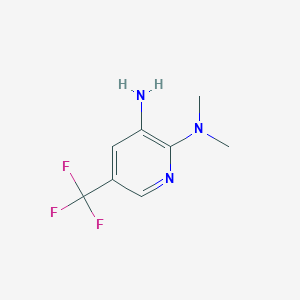 5-(Trifluoromethyl)-N2,N2-dimethylpyridine-2,3-diamine