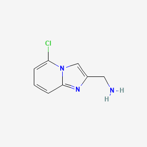 (5-Chloroimidazo[1,2-a]pyridin-2-yl)methanamine