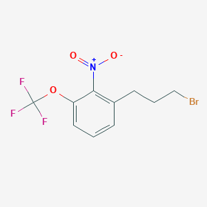 1-(3-Bromopropyl)-2-nitro-3-(trifluoromethoxy)benzene