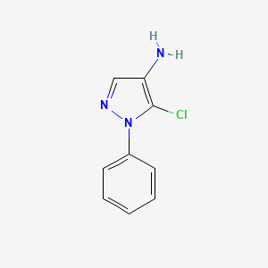 5-Chloro-1-phenyl-1H-pyrazol-4-amine