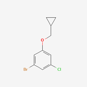 1-Bromo-3-chloro-5-(cyclopropylmethoxy)benzene
