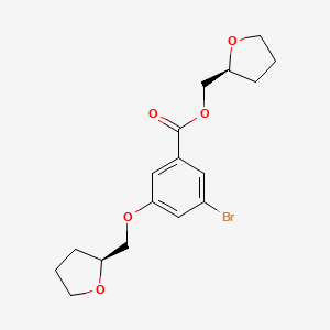 ((S)-Tetrahydrofuran-2-yl)methyl 3-bromo-5-(((S)-tetrahydrofuran-2-yl)methoxy)benzoate