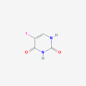 molecular formula C4H3IN2O2 B140508 5-碘尿嘧啶 CAS No. 696-07-1