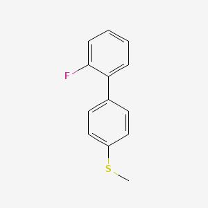 molecular formula C13H11FS B14050826 (2'-Fluorobiphenyl-4-yl)(methyl)sulfane 