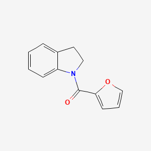 molecular formula C13H11NO2 B14050852 1-(2-Furoyl)indoline 