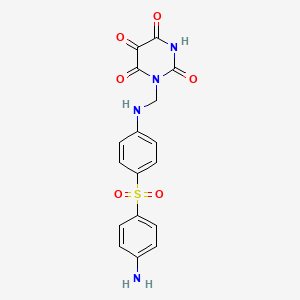 molecular formula C17H14N4O6S B14050912 Allantodapsone CAS No. 6323-45-1