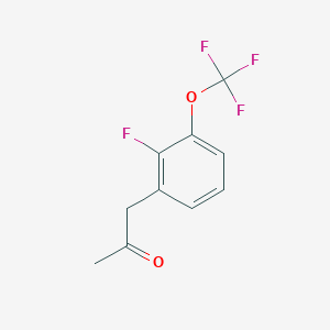 1-(2-Fluoro-3-(trifluoromethoxy)phenyl)propan-2-one