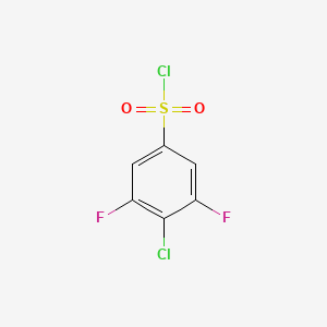 B1405097 4-Chloro-3,5-difluorobenzenesulfonyl chloride CAS No. 1706435-19-9