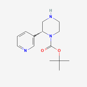 (R)-2-pyridin-3-ylpiperazine-1-carboxylic acid tert-butyl ester