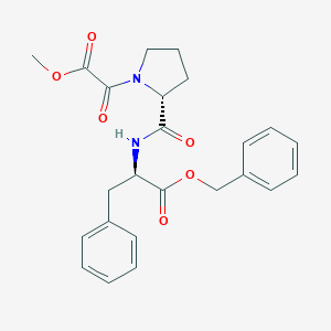 B140510 N-(1-(Methoxyoxoacetyl)-D-prolyl)-D-phenylalanine, phenylmethyl ester CAS No. 129988-00-7