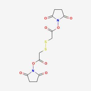 Bis(2,5-dioxopyrrolidin-1-yl) 2,2'-disulfanediyldiacetate