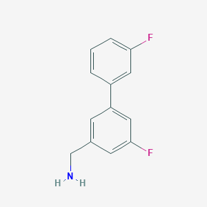 (3',3-Difluorobiphenyl-5-yl)methanamine