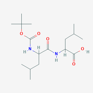 N-(tert-butoxycarbonyl)leucylleucine