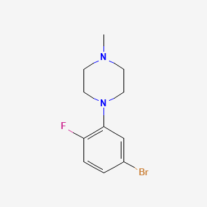 1-(5-Bromo-2-fluorophenyl)-4-methylpiperazine