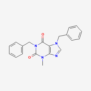 1,7-Dibenzyl-3-methylxanthine