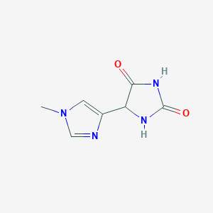 5-(1-Methyl-1H-imidazol-4-yl)imidazolidine-2,4-dione