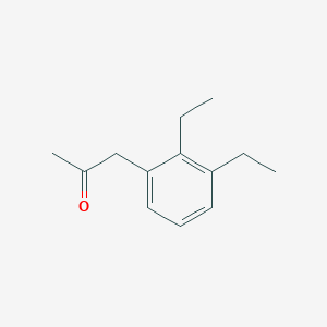 molecular formula C13H18O B14051138 1-(2,3-Diethylphenyl)propan-2-one 