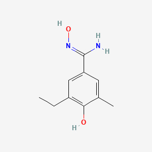 (Z)-3-Ethyl-N',4-dihydroxy-5-methylbenzimidamide