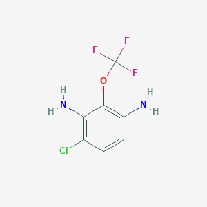 1-Chloro-2,4-diamino-3-(trifluoromethoxy)benzene