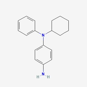 N~1~-Cyclohexyl-N~1~-phenylbenzene-1,4-diamine