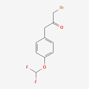 1-Bromo-3-(4-(difluoromethoxy)phenyl)propan-2-one