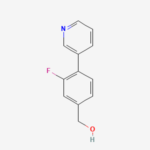 (3-Fluoro-4-(pyridin-3-yl)phenyl)methanol