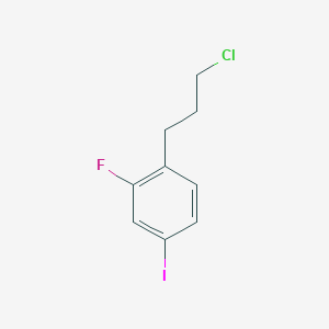 1-(3-Chloropropyl)-2-fluoro-4-iodobenzene