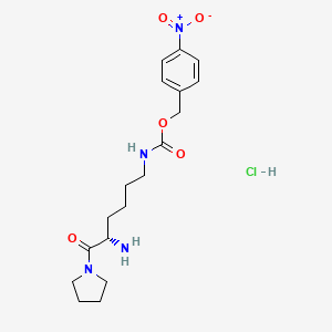 H-Lys{Z(4-NO2)}-pyrrolidide.HCl