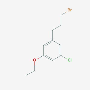 1-(3-Bromopropyl)-3-chloro-5-ethoxybenzene