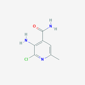 3-Amino-2-chloro-6-methylisonicotinamide