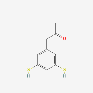 1-(3,5-Dimercaptophenyl)propan-2-one