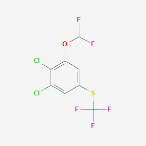 1,2-Dichloro-3-difluoromethoxy-5-(trifluoromethylthio)benzene