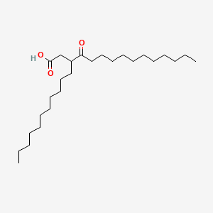 4-Oxo-3-undecylpentadecanoic acid