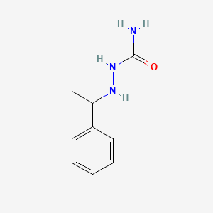 molecular formula C9H13N3O B14051655 1-(alpha-Methylbenzyl)semicarbazide CAS No. 100861-14-1