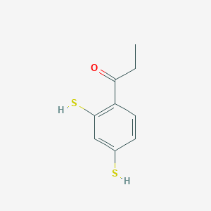 1-(2,4-Dimercaptophenyl)propan-1-one