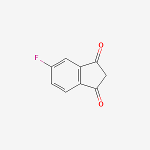 molecular formula C9H5FO2 B14051763 5-Fluoro-1H-indene-1,3(2H)-dione CAS No. 54746-57-5