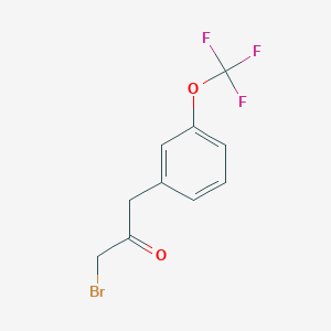 1-Bromo-3-(3-(trifluoromethoxy)phenyl)propan-2-one