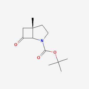 tert-butyl (5S)-5-methyl-7-oxo-2-azabicyclo[3.2.0]heptane-2-carboxylate