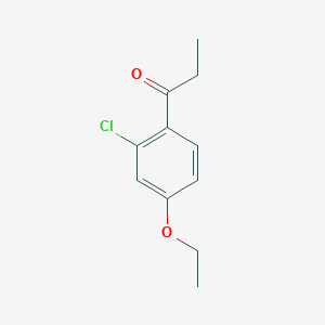 1-(2-Chloro-4-ethoxyphenyl)propan-1-one