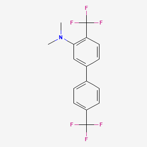 (4,4'-Bis(trifluoromethyl)biphenyl-3-yl)-dimethyl-amine