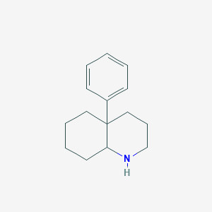 molecular formula C15H21N B14051910 4A-Phenyldecahydroquinoline 