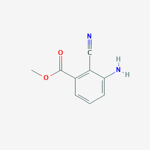 Methyl 3-amino-2-cyanobenzoate