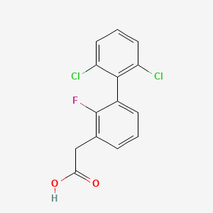 (2',6'-Dichloro-2-fluoro-biphenyl-3-yl)-acetic acid