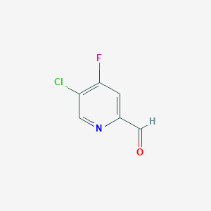 5-Chloro-4-fluoropicolinaldehyde