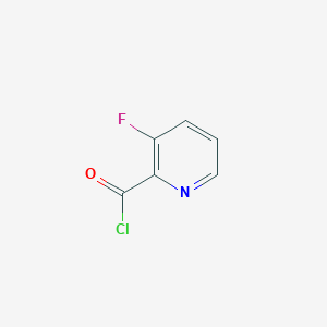 molecular formula C6H3ClFNO B1405212 3-Fluoropyridine-2-carbonyl chloride CAS No. 929568-98-9