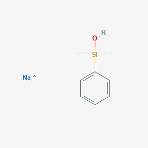 molecular formula C8H12NaOSi B14052190 CID 131884844 