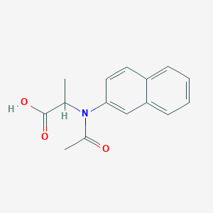 molecular formula C15H15NO3 B14052208 N-Acetyl-L-2-naphthylalanine 