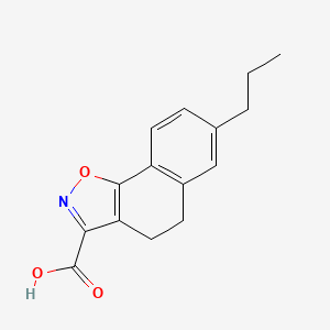 7-Propyl-4,5-dihydronaphtho[2,1-d]isoxazole-3-carboxylic acid