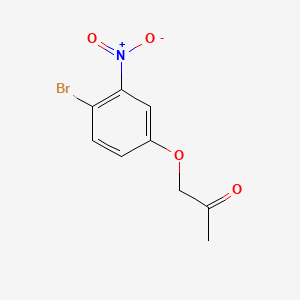 1-(4-Bromo-3-nitrophenoxy)-2-propanone