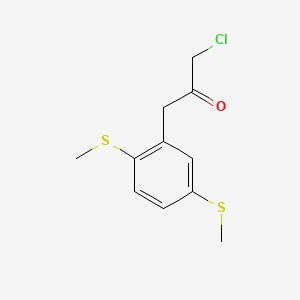 1-(2,5-Bis(methylthio)phenyl)-3-chloropropan-2-one